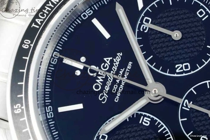 0217 Speedmaster Racing Master SS HKF Best Edition Black Dial on SS Bracelet A Versatile 7810